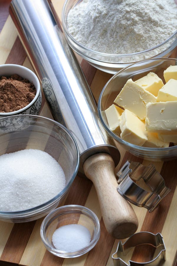 Ingredients of cookies stock image. Image of flour, components 4790463