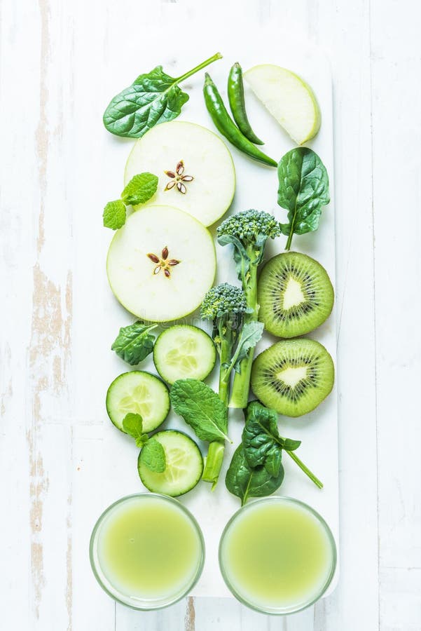 Ingredients for Green Healthy Smoothie Stock Image Image of vegan, dieting 65638181