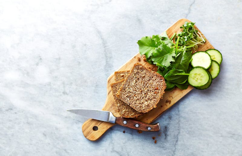 Ingredients for healthy home made sandwiches. royalty free stock images Ingredients for healthy home made sandwiches. royalty free stock images