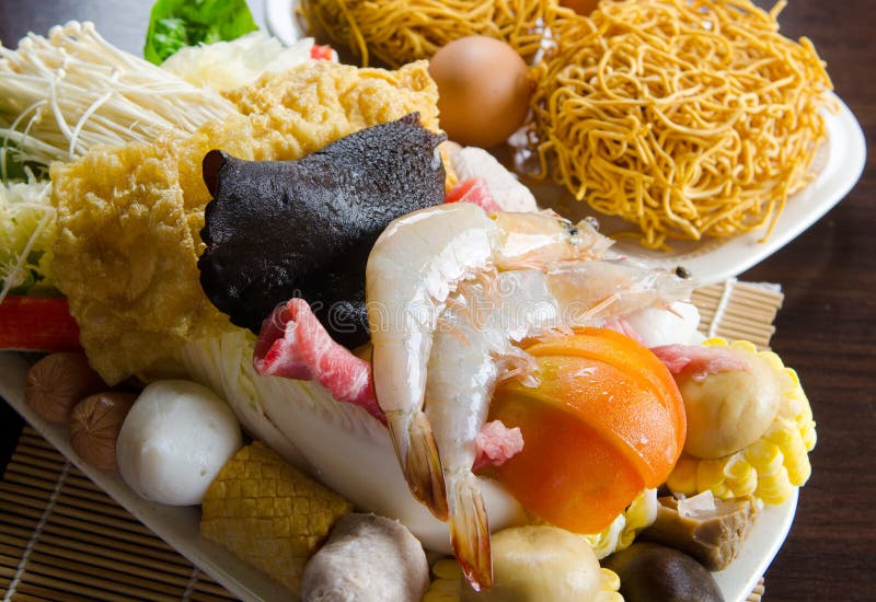 Ingredients for Hot Pot Cook Stock Image Image of dish, food 61669859