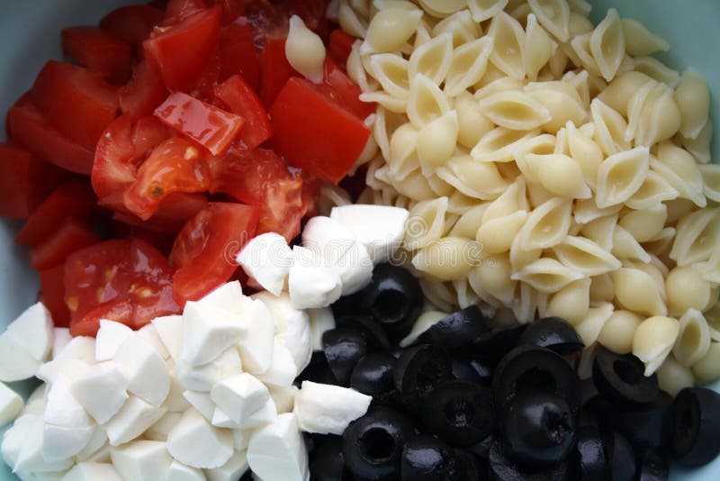 Ingredients for Italian Salad Dressing. Culinary Background Stock Image
