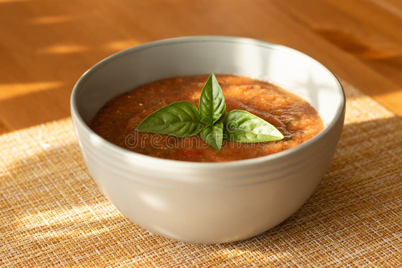 Ingredients for Making Spanish Gazpacho Soup. Step by Step Instructions