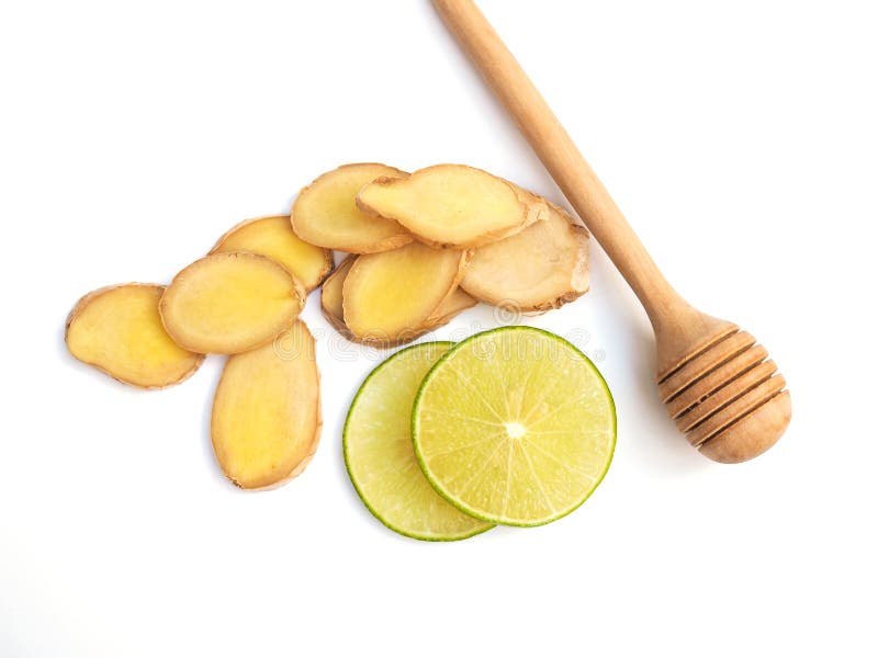 Boire des ingrédients de thé avec citron citron citron et herbes avec gingembre et miel photos libres de droits