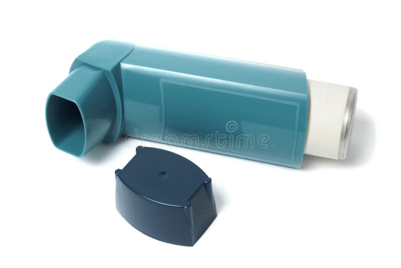Inhalateur d'asthme image stock. Image du allergie, drogues 44872217