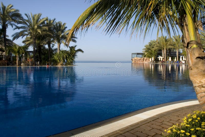 Inifinity pool1 immagine stock Inifinity pool1 immagine stock