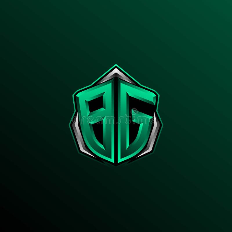 Initial BG Logo Design, Initial BG Logo Design with Circle Style, Logo