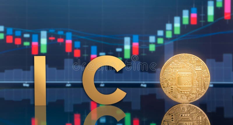 Initial coin offering (ICO) and digital money stock photography Initial coin offering (ICO) and digital money stock photography