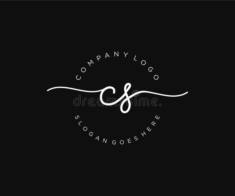 Cs Handwriting Logo Stock Illustrations – 216 Cs Handwriting Logo Stock ...