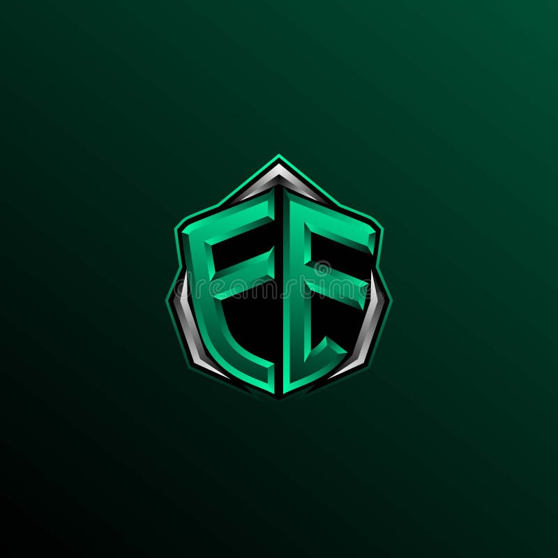 Initial EE Logo Design, Initial EE Logo Design with Circle Style, Logo for Game, Esport