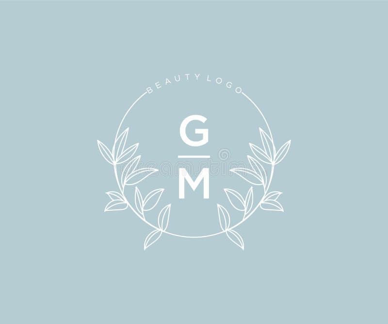 Monoline Letter MG GM Logo