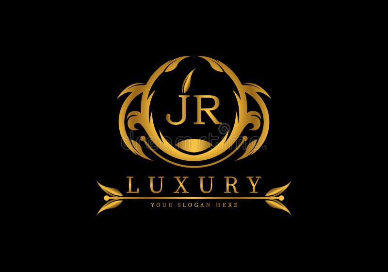 Initial Cr Luxury Logo Template Stock Vector - Illustration Of Banner,  Graphic: 205391716