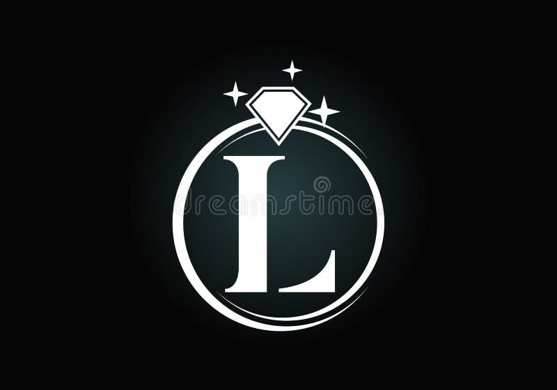 L Letter With Diamonds Bling Bling Royalty Free SVG, Cliparts, Vectors, and  Stock Illustration. Image 13075018.