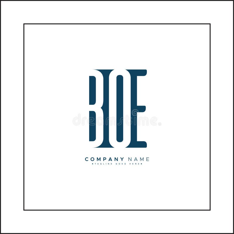 Boe Monogram Stock Illustrations 9 Boe Monogram Stock Illustrations