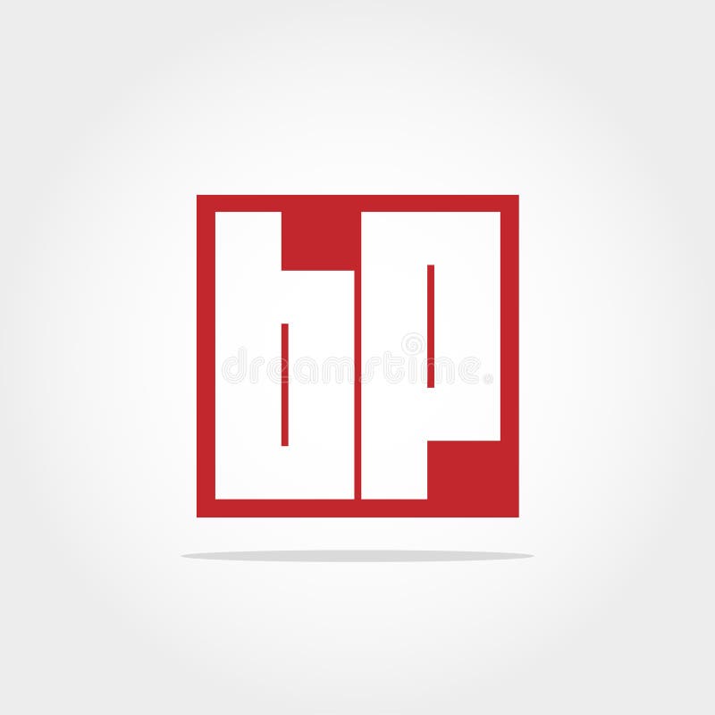 Initial Letter Bp Logo Template Vector Design Stock Vector Illustration Of Line Abstract 118354797
