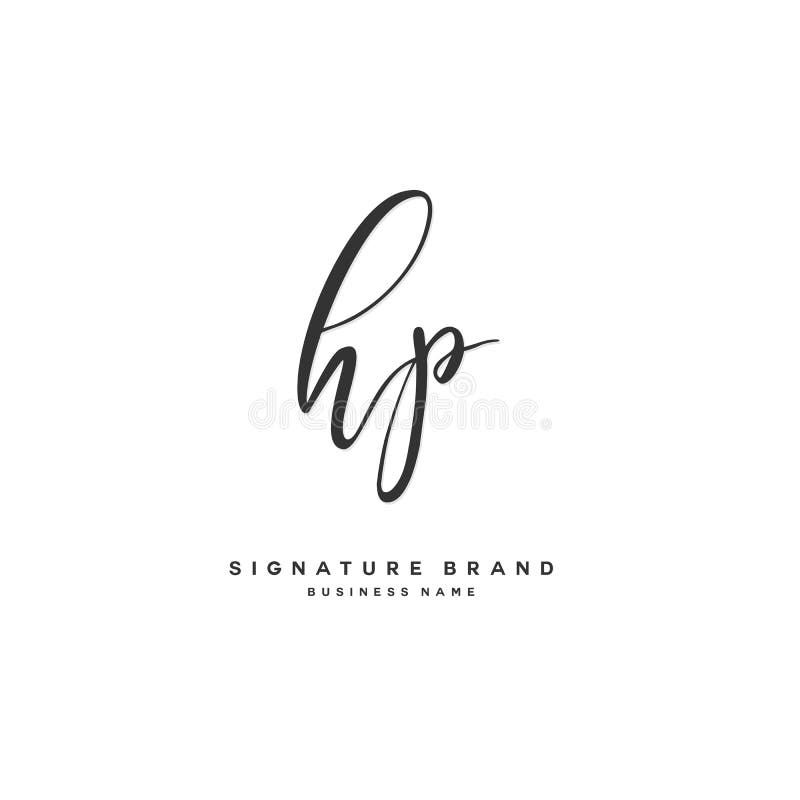 H P Hp Initial Letter Handwriting And Signature Logo Concept Design Stock Vector Illustration Of Font Lettering H P Hp Initial Letter Handwriting And Signature Logo Concept Design Stock Vector Illustration Of Font Lettering