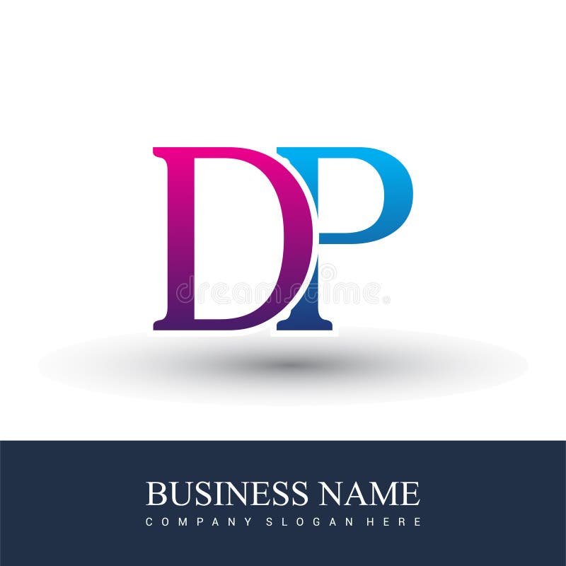 Initial Letter DP Logo - Simple Business Logo for Alphabet D and P -  Monogram Vector Logo Template for Business Name Initials Stock Vector Image  & Art - Alamy