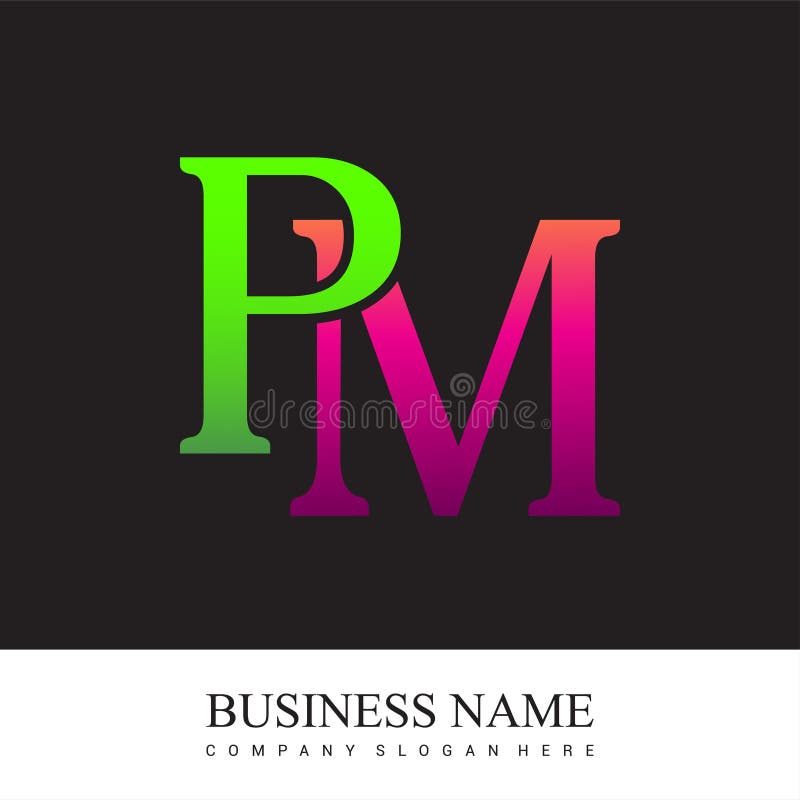 Pm Logo Stock Illustrations – 1,217 Pm Logo Stock Illustrations, Vectors &  Clipart - Dreamstime