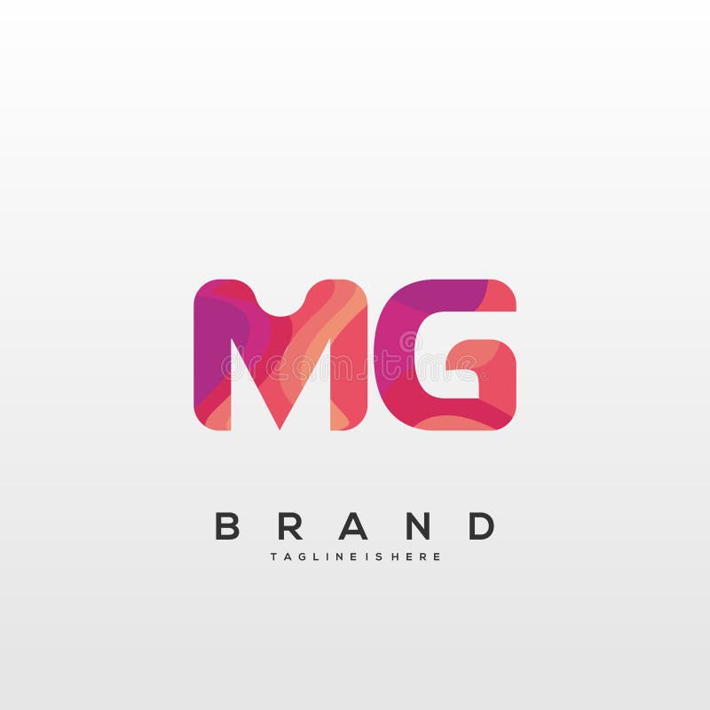 MG Logo Monogram with Emblem Line Style Isolated on Gold Colors Stock  Vector - Illustration of gold, style: 180746560