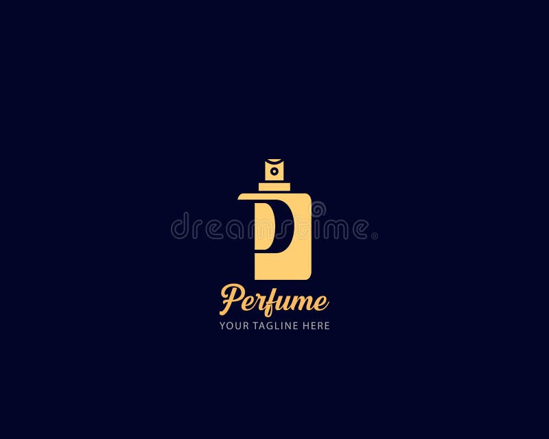 Intial Letter Perfume Abstract Logo Luxury Perfume Logo Design