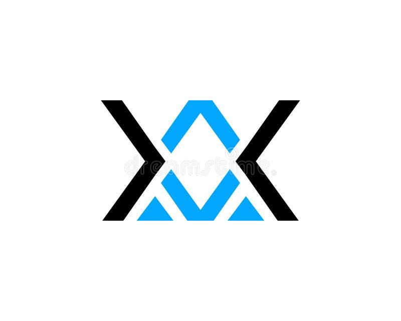 Initial Letter XX Logo Template Design Stock Vector - Illustration of