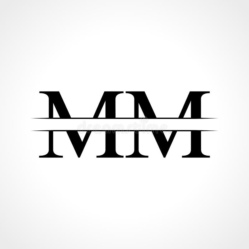 Mm Monogram Stock Illustrations – 1,204 Mm Monogram Stock Illustrations,  Vectors & Clipart - Dreamstime