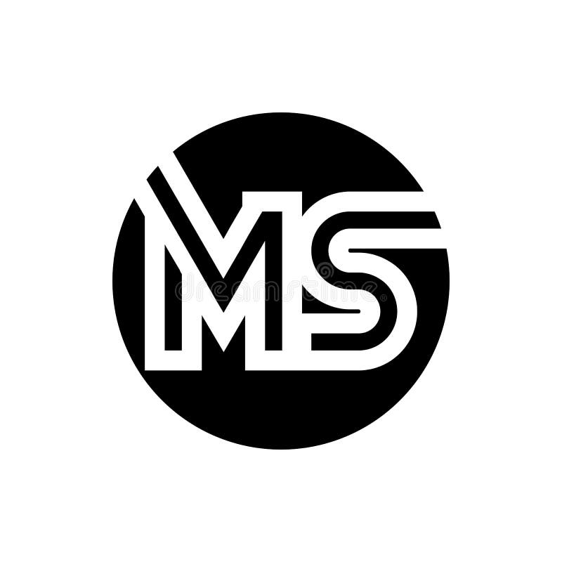 Ms Letter Logo Design Stock Illustrations – 1,238 Ms Letter Logo Design
