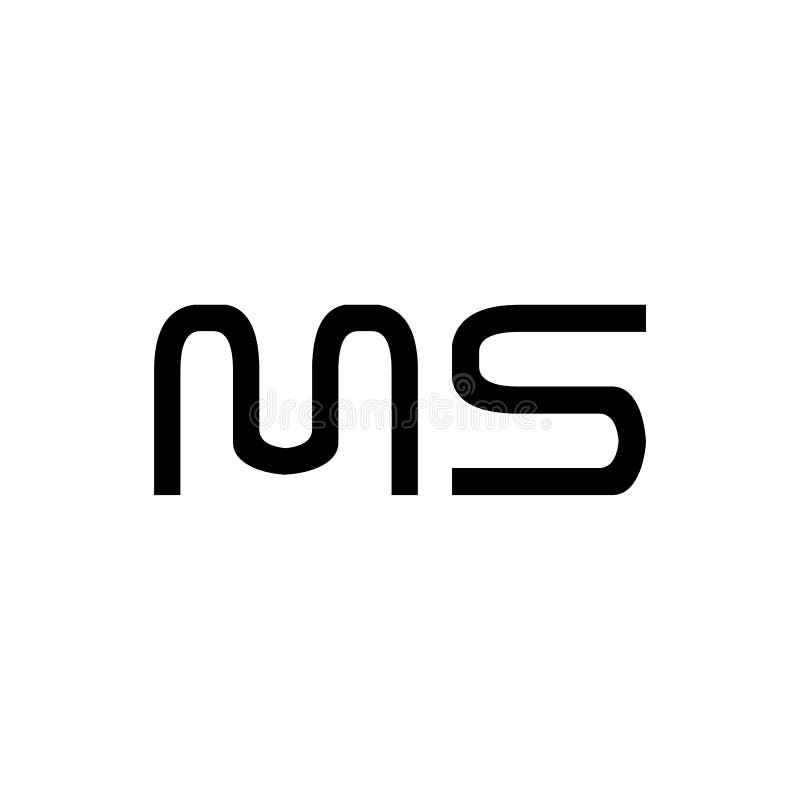 Ms Letter Logo Design Stock Illustrations – 1,234 Ms Letter Logo Design