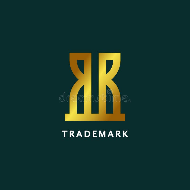 RR Letter Initial Luxurious Brand Logo Template - stock vector 2939552 |  Crushpixel