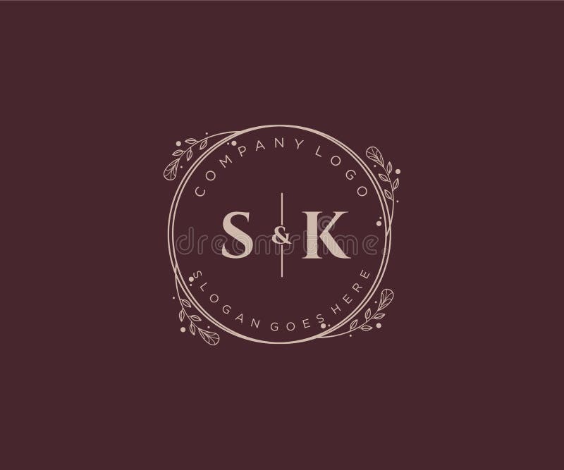 SK Logo project | Sk logo, Text logo design, Letter logo design