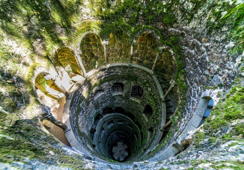 `Initiation Well` in Sintra, Portugal. stock image `Initiation Well` in Sintra, Portugal. stock image