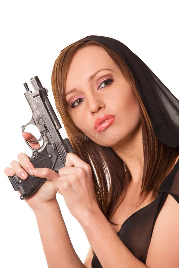 Arma e beleza imagem de stock