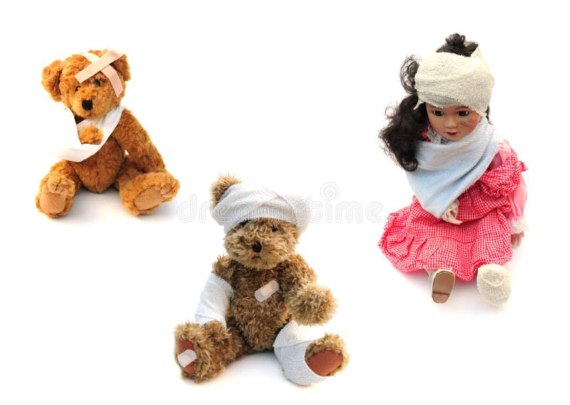 Injured toys