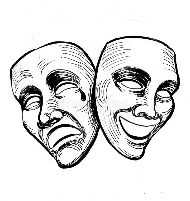 ink-black-white-drawing-sad-happy-theater-masks-theater-masks-115269507.jpg