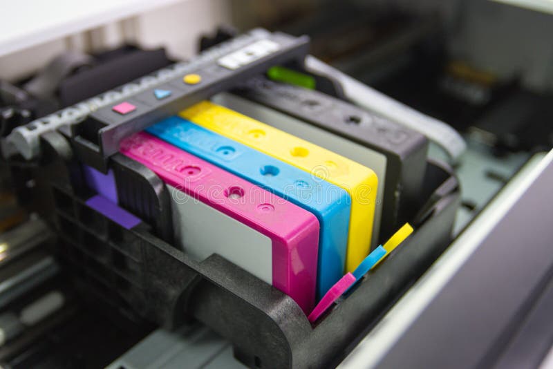 An Ink Cartridge Or Inkjet Cartridge Is A Component Of An Inkjet