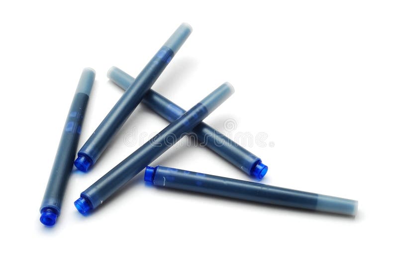 Ink cartridges stock images