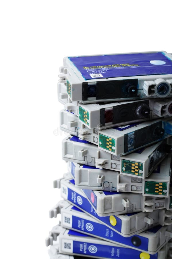 Ink cartridges royalty free stock images