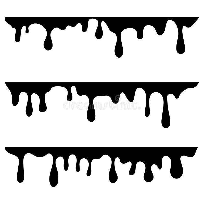 Ink Drop Vector Icon Design Stock Vector - Illustration of drops ...