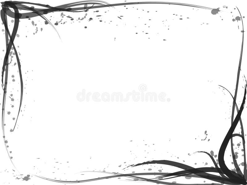 Ink Frame stock illustration