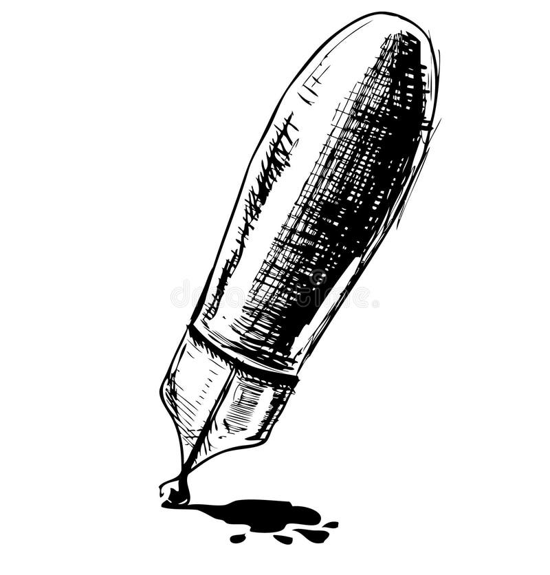 Ink Pen Cartoon Vector Illustration Stock Vector - Illustration of clip, black: 33304985 Ink Pen Cartoon Vector Illustration Stock Vector - Illustration of clip, black: 33304985