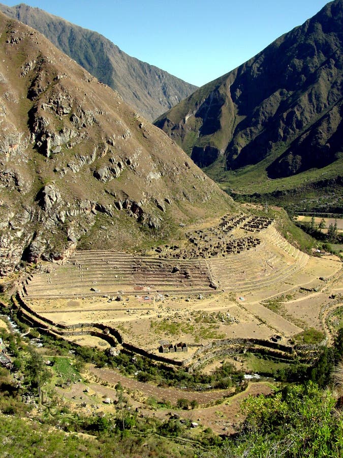 Inka-Spur - Llaqtapata stockfotos Inka-Spur - Llaqtapata stockfotos