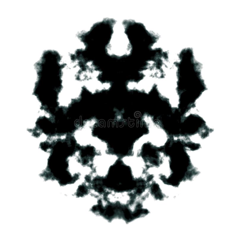 inkblotrorschach stock illustrationer