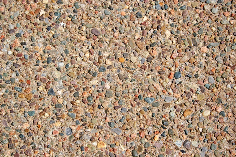 Inlaid Pebbles stock photo