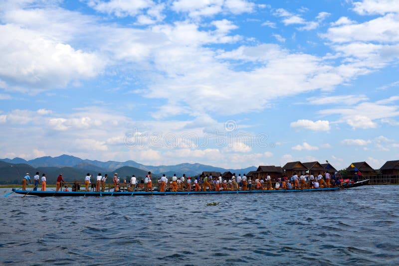 Inle Lake in Shan State, Myanmar royalty free stock photo Inle Lake in Shan State, Myanmar royalty free stock photo