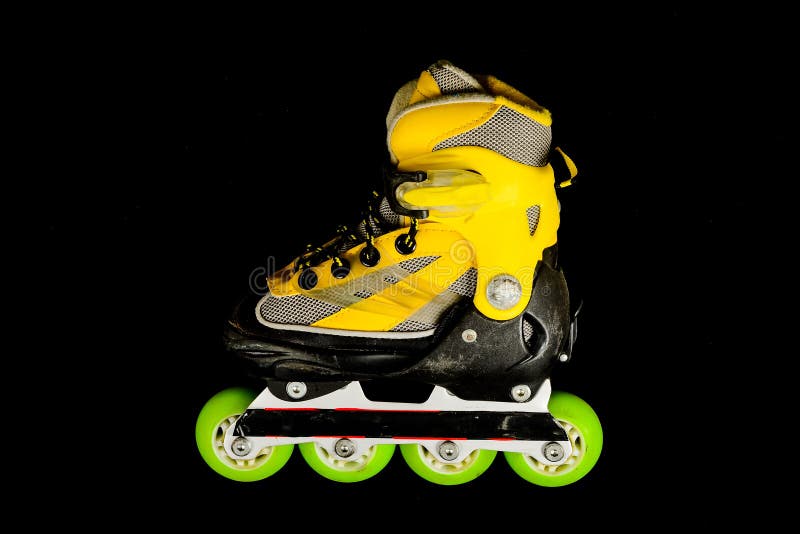 Inline skating skate boot stock photo. Image of skater 134187142