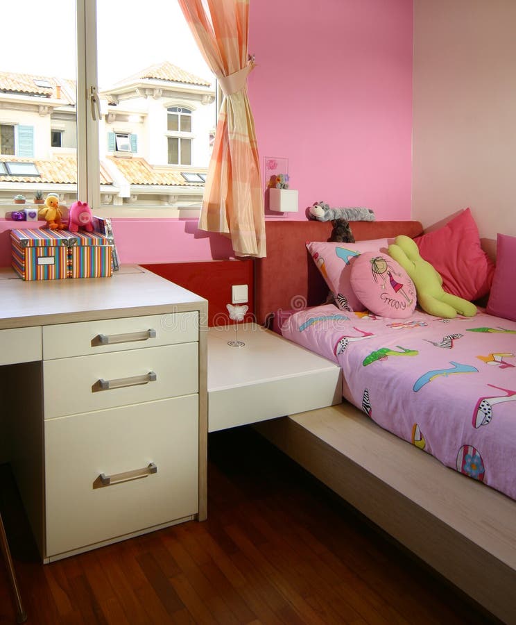 Innenarchitektur - Schlafzimmer Stockbild - Bild von innen, spiegel