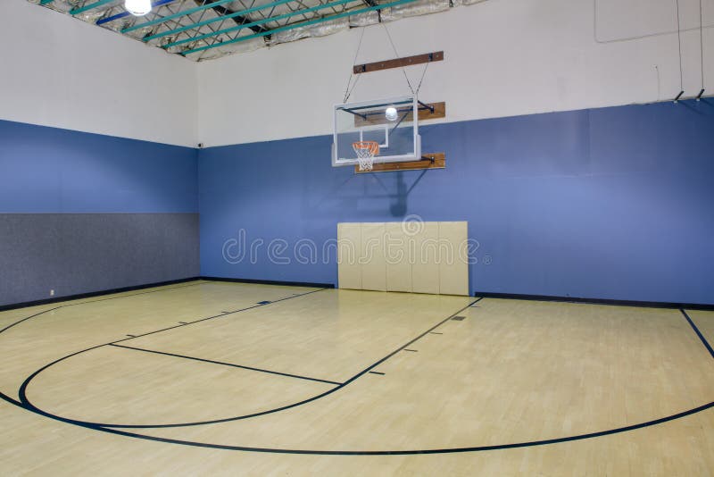 InnenBasketballplatz stockfoto InnenBasketballplatz stockfoto
