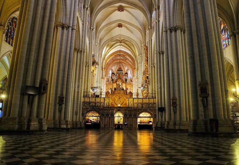 Innenraum der Kathedrale von Toledo