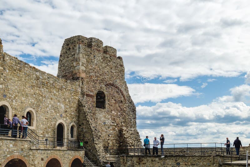 Neamt Citadel Ruins and Museum.Romania Editorial Photo - Image of