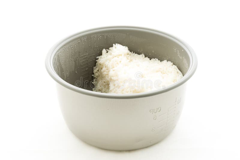 Inner Pot of Electric Rice Cooker Stock Photo Image of consumer