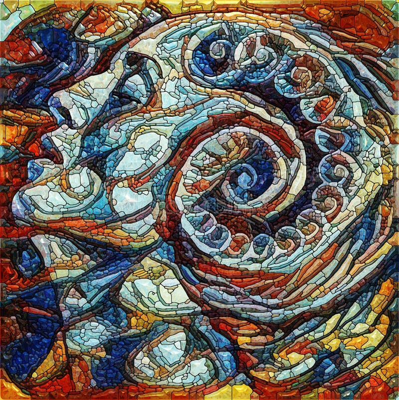 Innermost Thoughts stock illustration